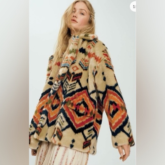 Free People Carmella Faux Fur Jacket - Picture 14 of 14
